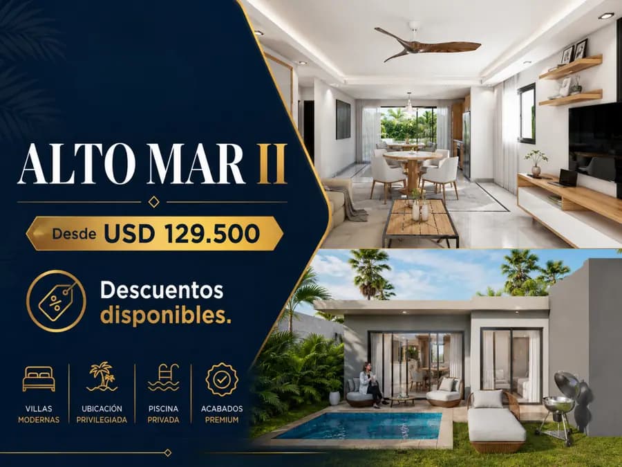 Lujosa Villa de 3 Habs (Tipo C) en ALTO MAR II - 3