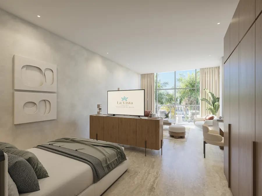 Moderno Apartamento de 1 Hab en LA VISTA RESIDENCES PUNTA CANA - 2