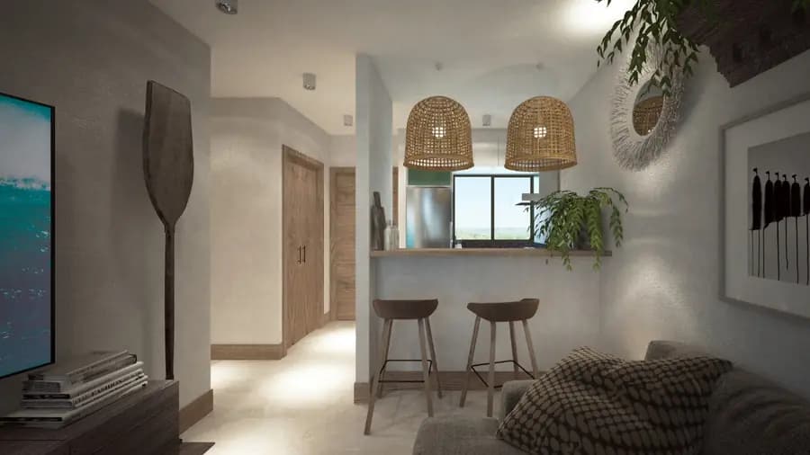 Elegante Apartamento de 2 Habs (Tipo Arena Garden) - ETAPA 2 en CANAS DEL ESTE - 3