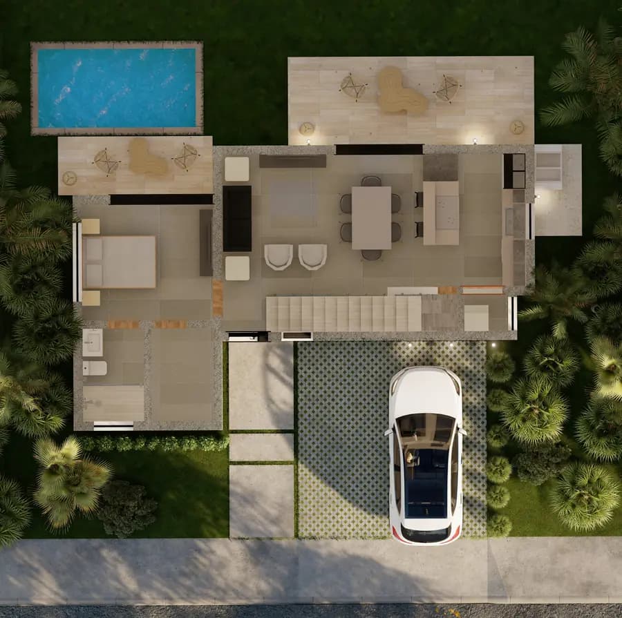 IncreΓble Apartamento de 2 Habs (Penthouse 2 Habs) en DAOS - 2