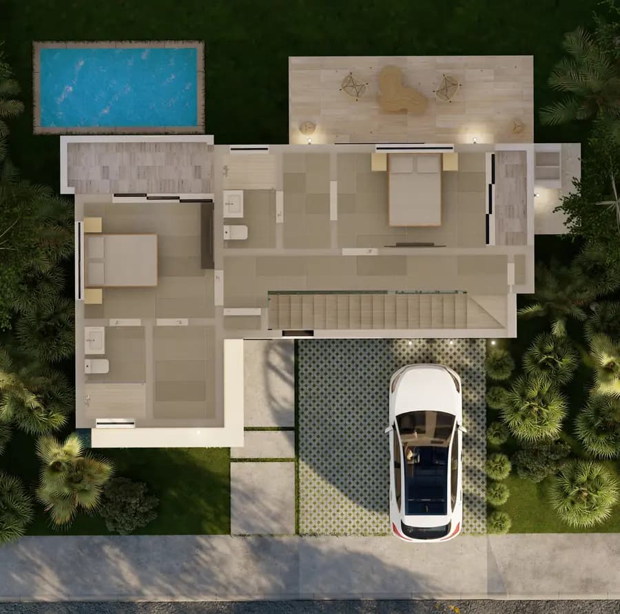 IncreΓble Apartamento de 2 Habs (Penthouse 2 Habs) en DAOS - 4