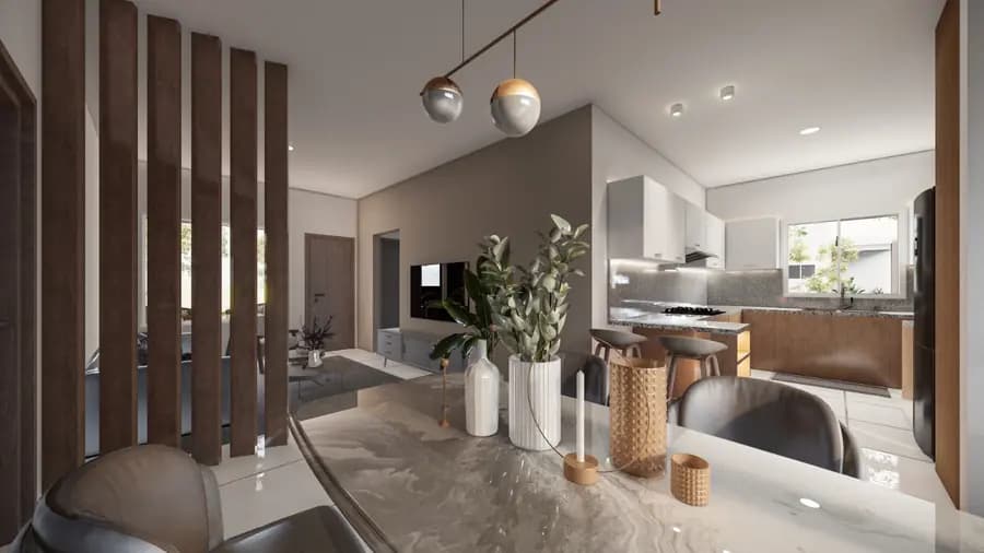 Increíble Casa de 1 Hab (Apartamento) en PROYECTO PALMA PARK RESIDENCES - 5